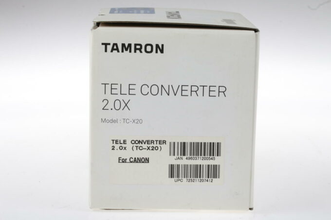 Tamron TC-X20E / 2x Telekonverter für Canon - #000760 - Image 2