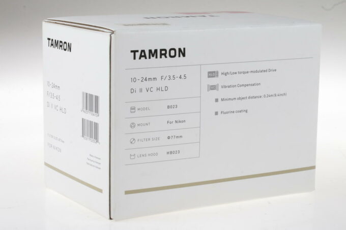 Tamron 10-24mm f/3,5-4,5 Di II VC HLD für Nikon F (AF) - #104239 - Image 3