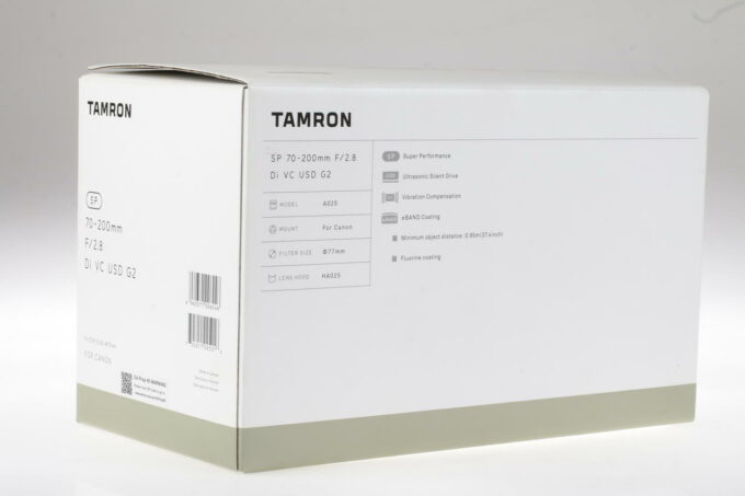 Tamron 70-200mm f/2,8 Di VC USD G2 für Canon EF - #062322 - Image 3