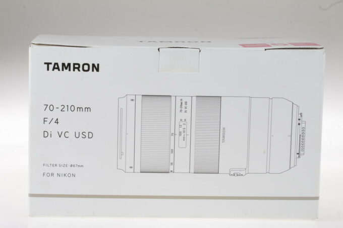 Tamron 70-210mm f/4,0 Di VC USD für Nikon AF - #004534