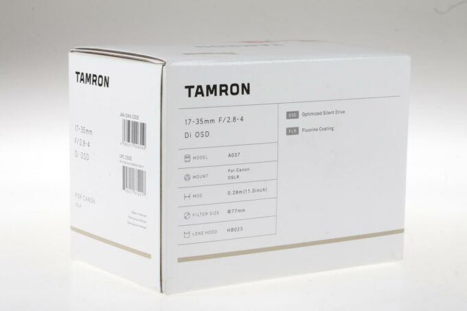 Tamron 17-35mm f/2,8-4,0 Di OSD für Canon EF - #004931 - Image 3