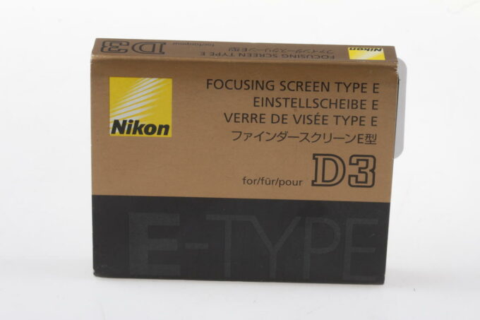 Nikon Mattscheibe für D3 Typ E Gitter