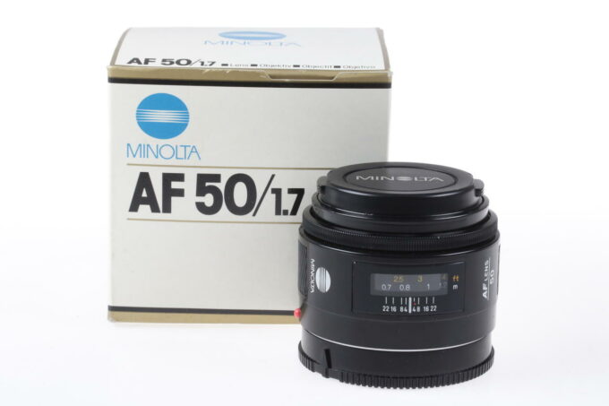 Minolta AF 50mm f/1,7 für Minolta/Sony A - #1679382