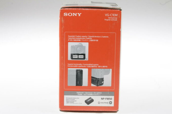 Sony VG-C1EM Handgriff für Alpha 7R/7S/7