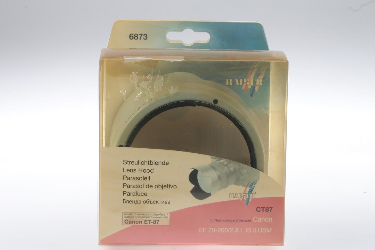 Kaiser Sonnenblende für Canon EF 70-200mm 2,8 L IS II (CT-87)