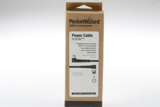 Pocket Wizard Kabel PW-DC-N10 für Nikon