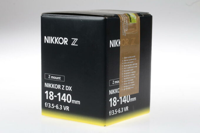 Nikon NIKKOR Z DX 18-140mm f/3,5-6,3 VR