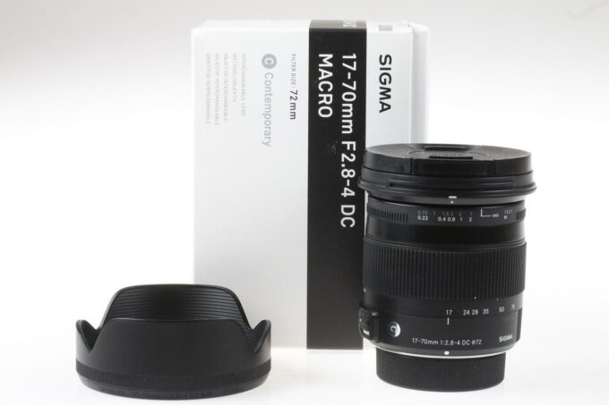 Sigma 17-70mm f/2,8-4,0 DC Macro OS HSM (C) für Nikon F (DX) - #50063106