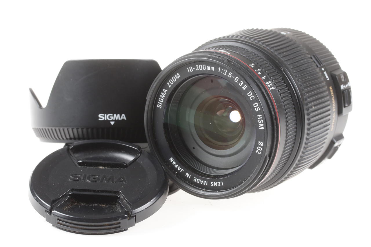 Sigma 18-200mm f/3,5-6,3 DC OS II für Canon EF-S - #12977188