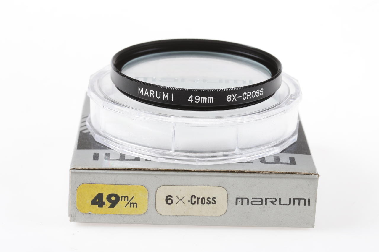 Marumi 6x Sternfilter Cross 49mm