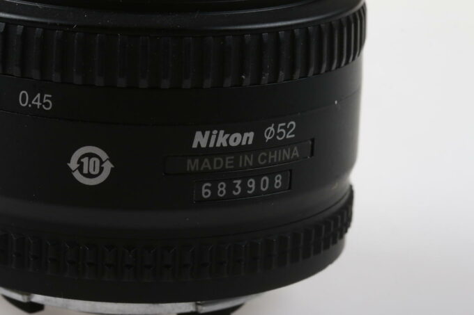 Nikon AF 50mm f/1,8 D - #683908 - Image 5