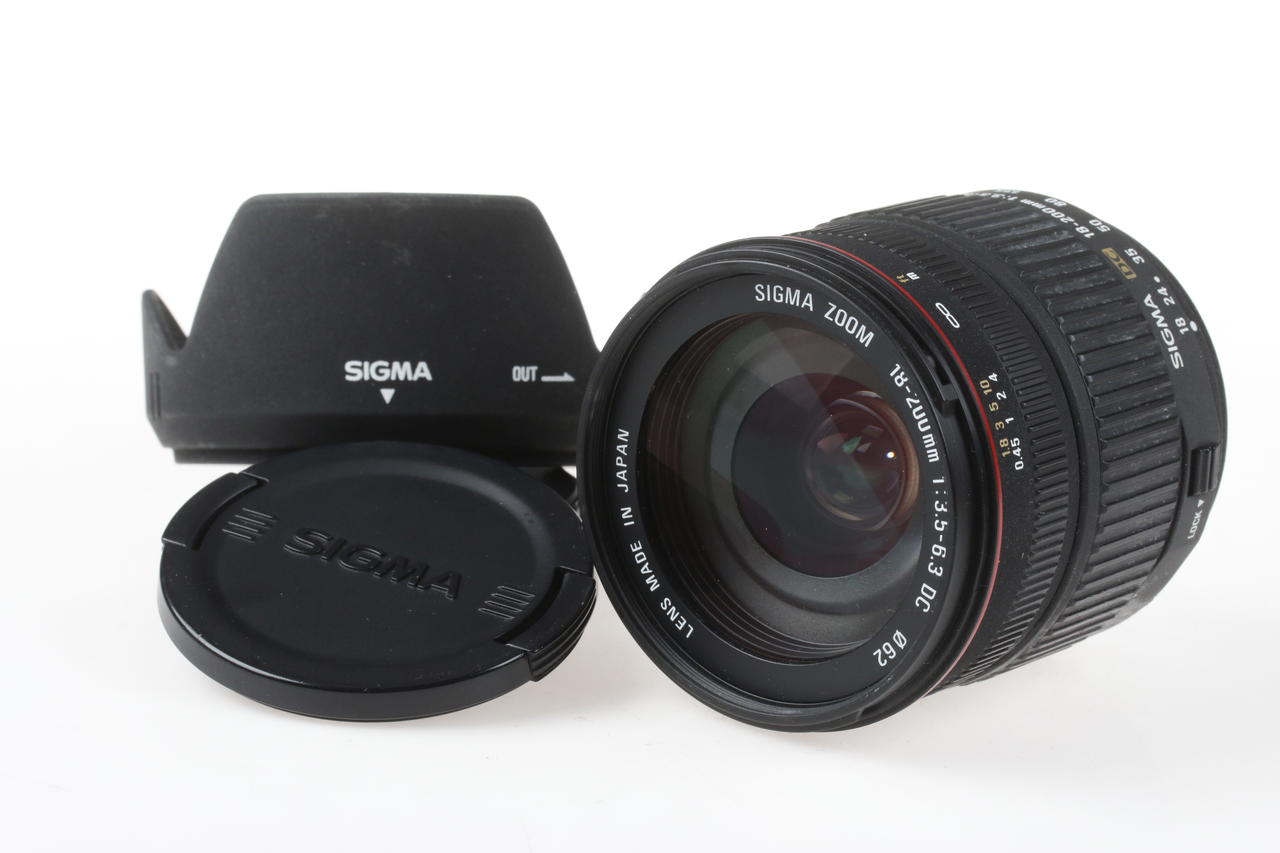 Sigma 18-200mm f/3,5-6,3 DC D für Nikon F (DX) - #1014995