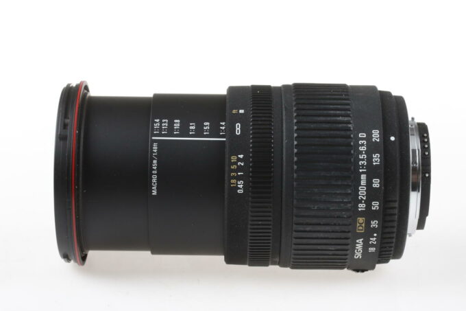 Sigma 18-200mm f/3,5-6,3 DC D für Nikon F (DX) - #1014995