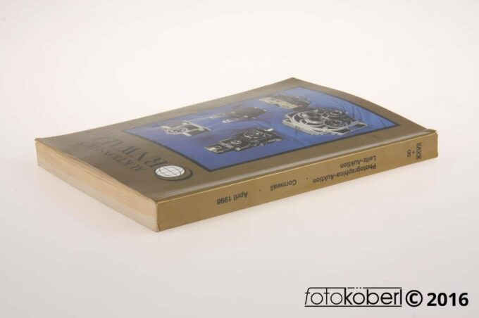 BUCH Auktionshaus Cornwall - Photographica Auktion / Leitz Auktion - 1996