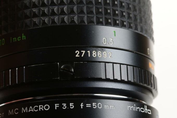 Minolta MC Macro 50mm f/3,5 mit Zubehör - #2718692 - Image 5