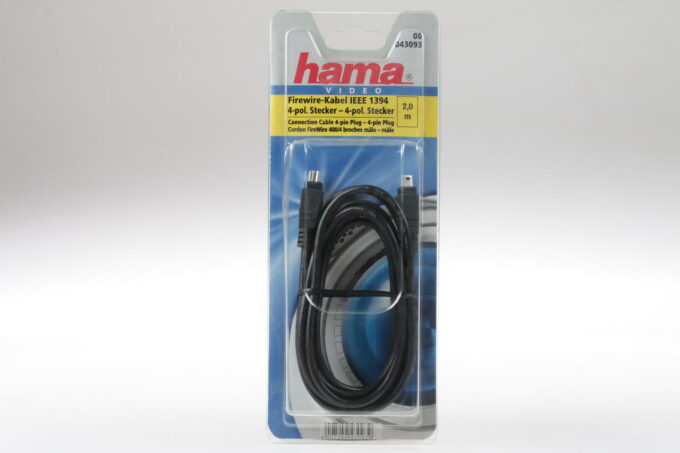 Hama FireWire Kabel 4-pin auf 4-pin 2m