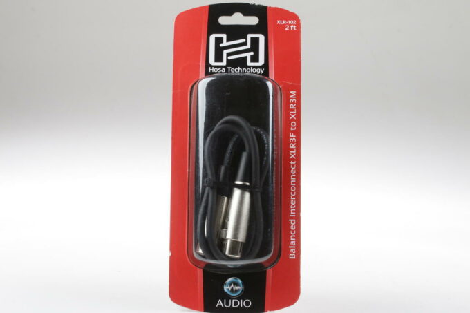 Microphonekabel HOSA XLR-102/103