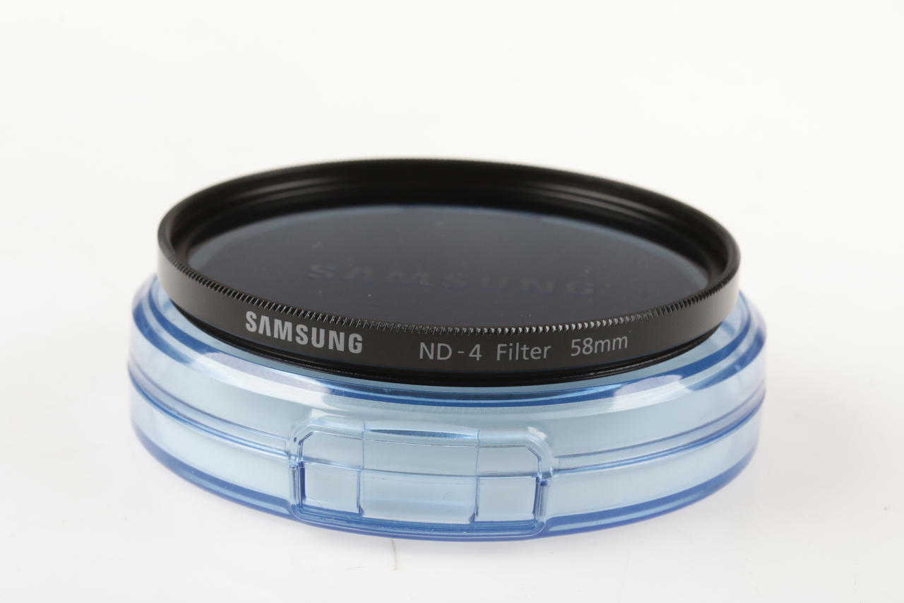 Samsung ND-4 Filter Zirkular - 58mm / neutraldichte Grau grey