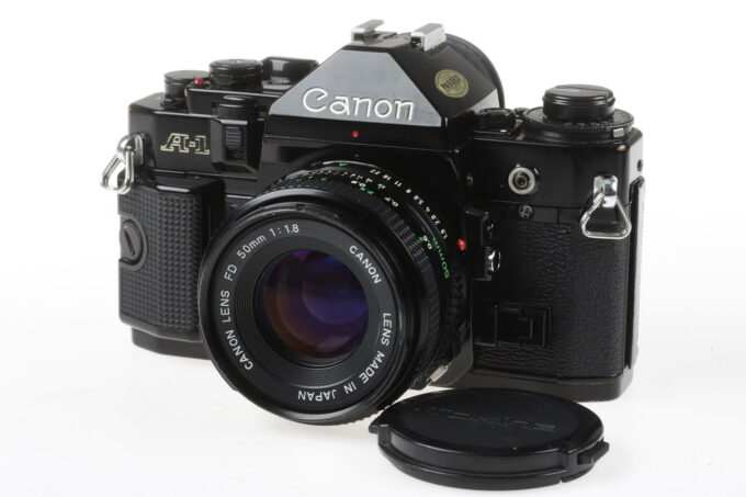 Canon A-1 mit FD 50mm f/1,8 - #1334685