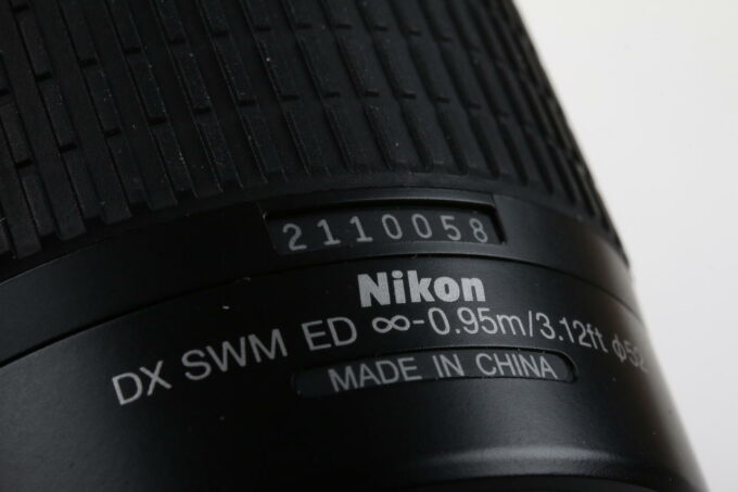 Nikon AF-S DX 55-200mm f/4,0-5,6 G ED - #2110058