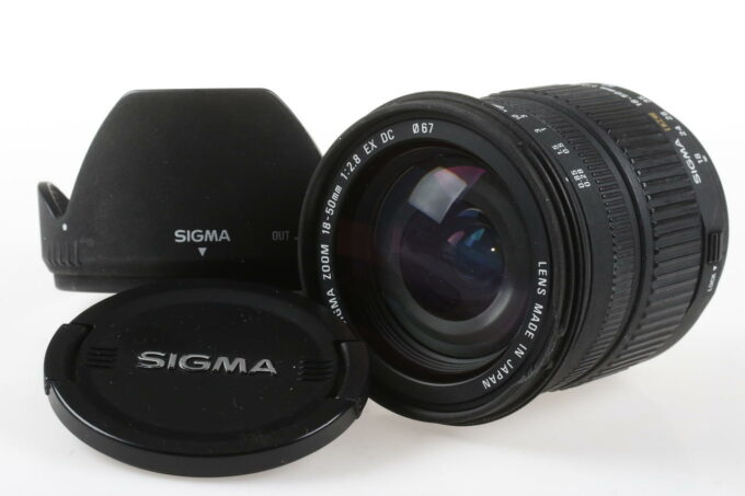 Sigma 18-50mm f/2,8 DC EX D für Nikon F (DX)