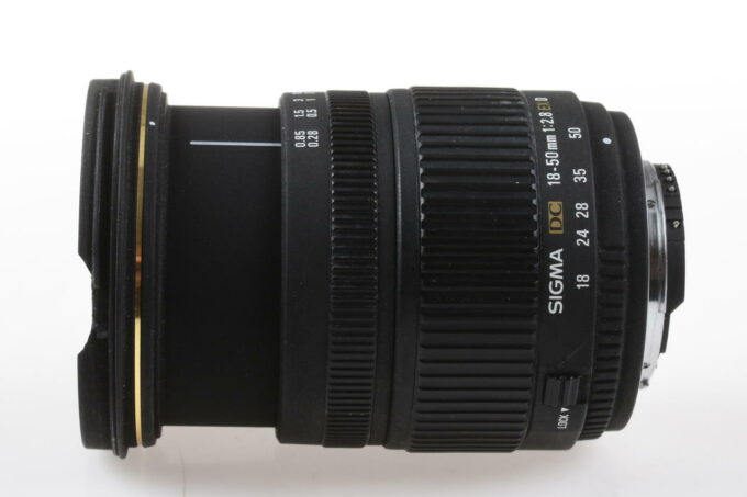 Sigma 18-50mm f/2,8 DC EX D für Nikon F (DX)