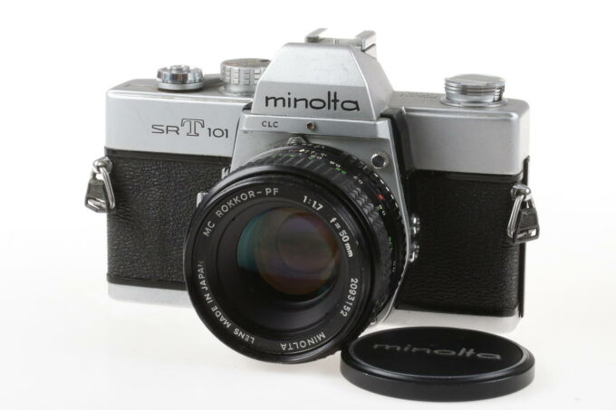 Minolta SR-T 101 mit MC Rokkor PF 50mm f/1,7 - #2056944