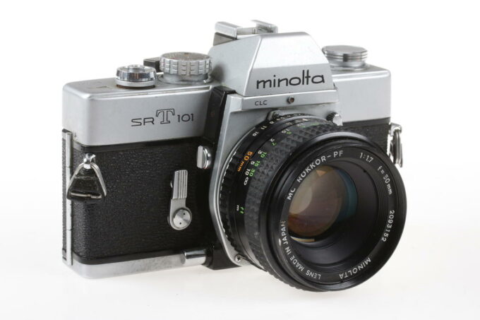 Minolta SR-T 101 mit MC Rokkor PF 50mm f/1,7 - #2056944