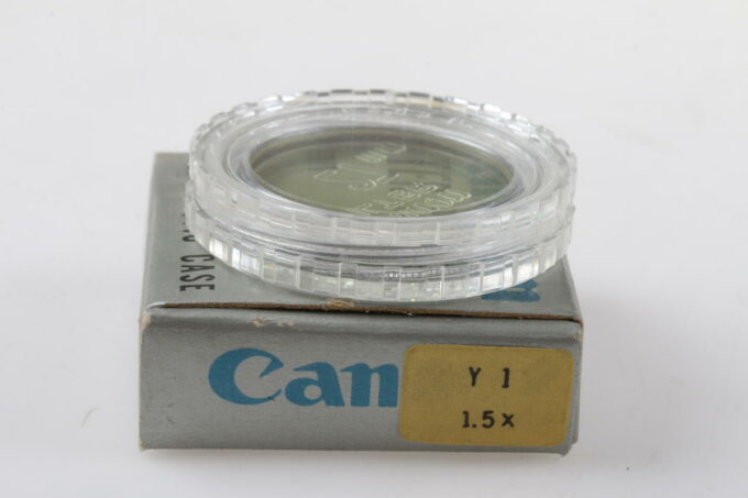 Canon Y1 1,5x Filter / Durchmesser 27mm - Image 2