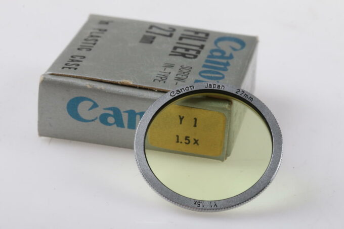 Canon Y1 1,5x Filter / Durchmesser 27mm - Image 3