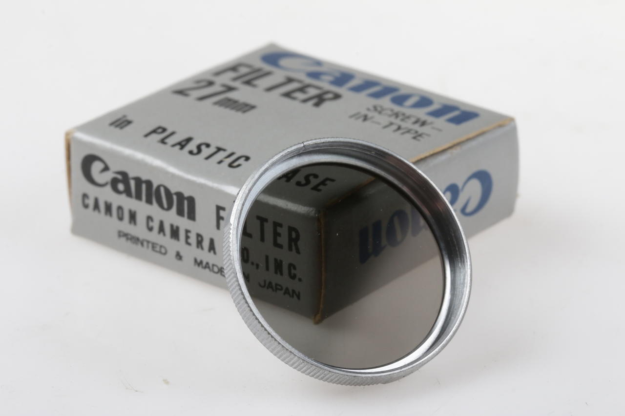 Canon ND 4x Neutraldichte Filter / Durchmesser 27mm