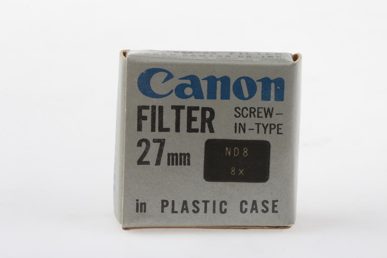 Canon ND 8x Neutraldichte Filter / Durchmesser 27mm