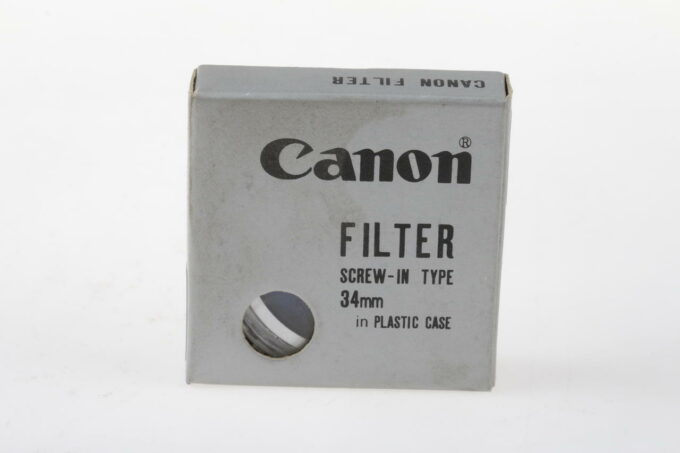 Canon Konversionsfilter Blau 3x Filter 34mm