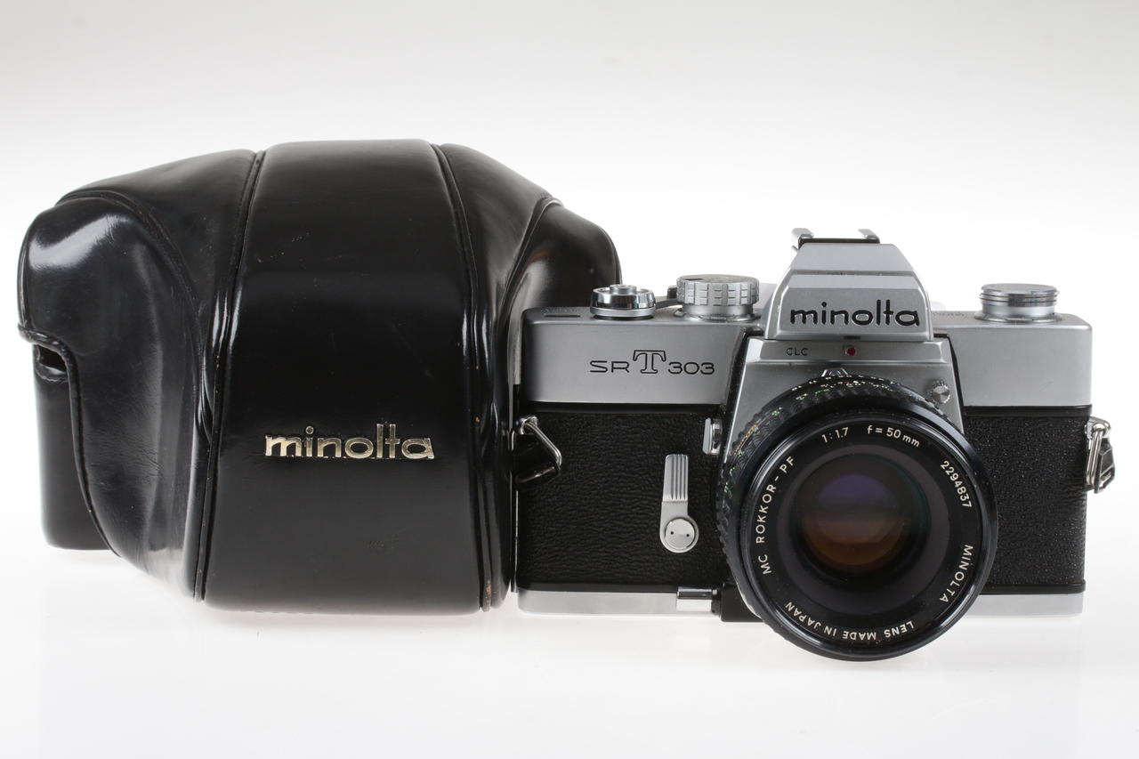Minolta SR-T 303 mit MC Rokkor-PF 50mm f/1,7 - #3024797
