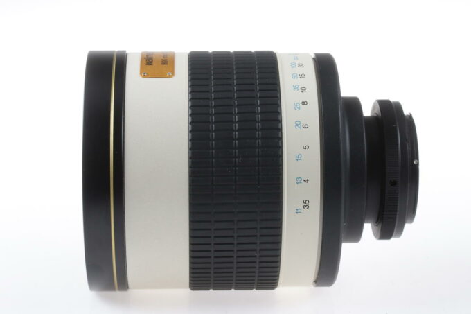 Walimex Pro 800mm f/8,0 Spiegeltele für T2 mit Canon Adapter