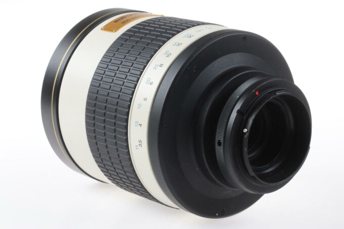 Walimex Pro 800mm f/8,0 Spiegeltele für T2 mit Canon Adapter