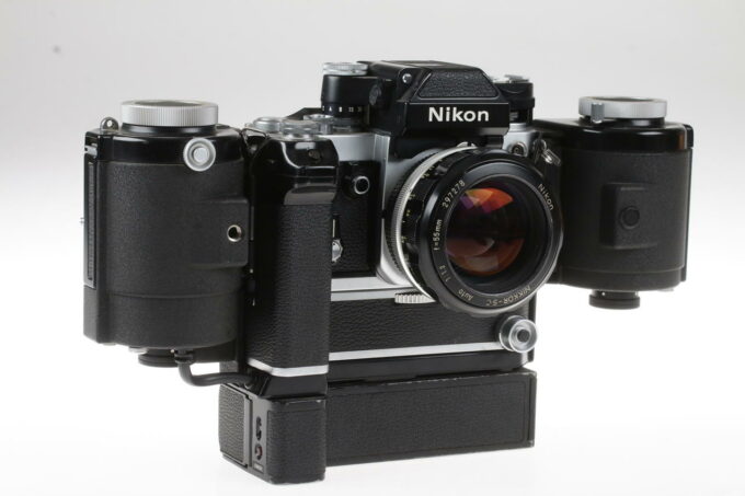 Nikon F2 Set mit MF-1, MB-1 und Nikkor 55mm f/1,2 - #7152670 - Image 3