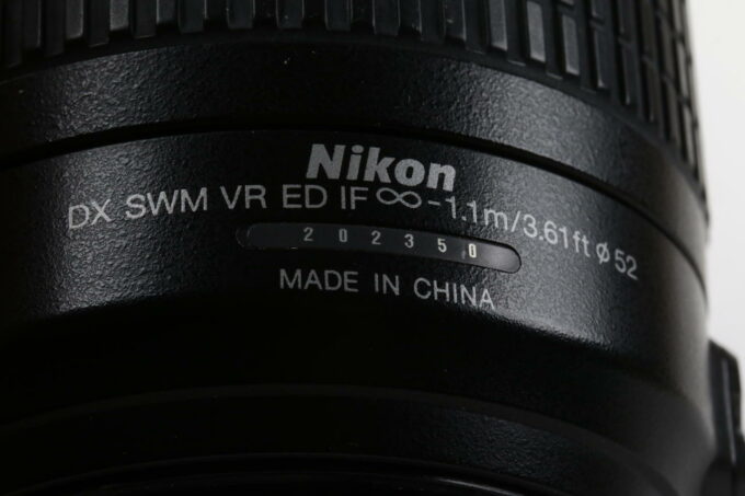 Nikon AF-S DX 55-200mm f/4,0-5,6 G ED VR - #202350