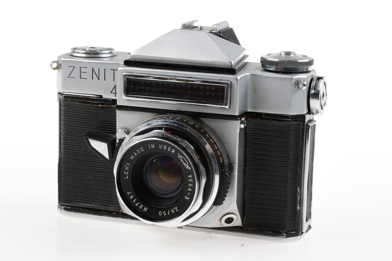 KMZ Zenit - 4 SLR Kamera mit Vega-3 50mm f/2,8 - #6701934