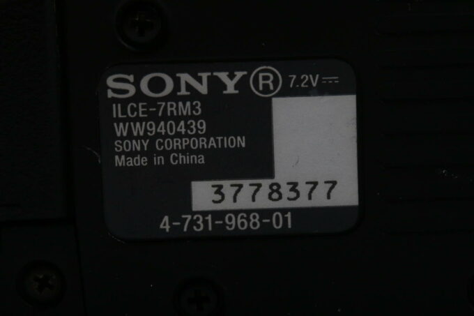 Sony Alpha 7R III Body - #3778377 - Image 6