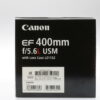 Canon EF 400mm f/5,6 L USM - #00161842