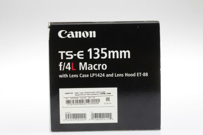 Canon TS-E 135mm f/4,0 L Macro