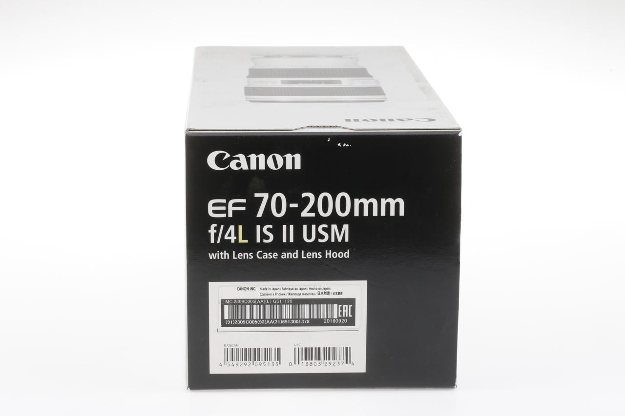Canon EF 70-200mm f/4,0 L IS II USM - #6913001378