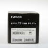 Canon EF-M 22mm f/2,0 STM - #086902001965 - Image 3
