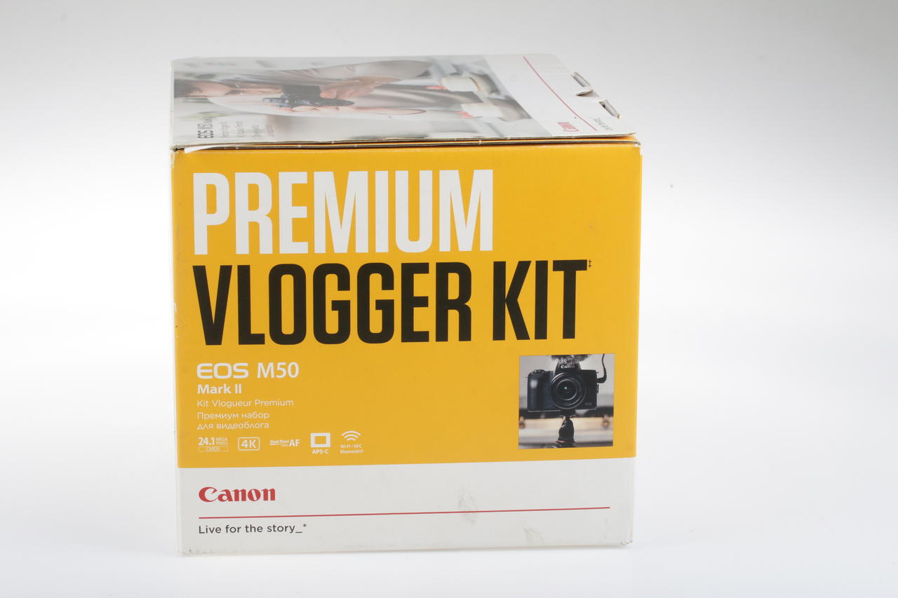 Canon EOS M50 Mark II mit EF-M 15-45mm IS STM Rode Videomic - #083051003656 - Image 3