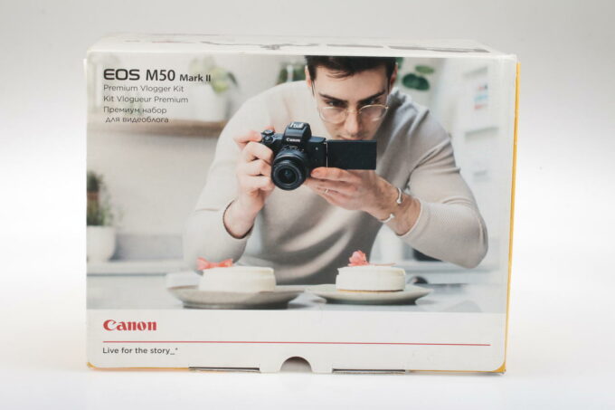 Canon EOS M50 Mark II mit EF-M 15-45mm IS STM Rode Videomic - #083051003656