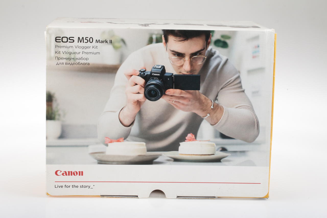 Canon EOS M50 Mark II mit EF-M 15-45mm IS STM Rode Videomic - #083051003656 - Image 5