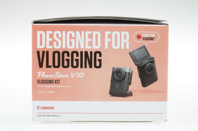 Canon PowerShot V10 black Vlogging  - #032021000440 - Image 5