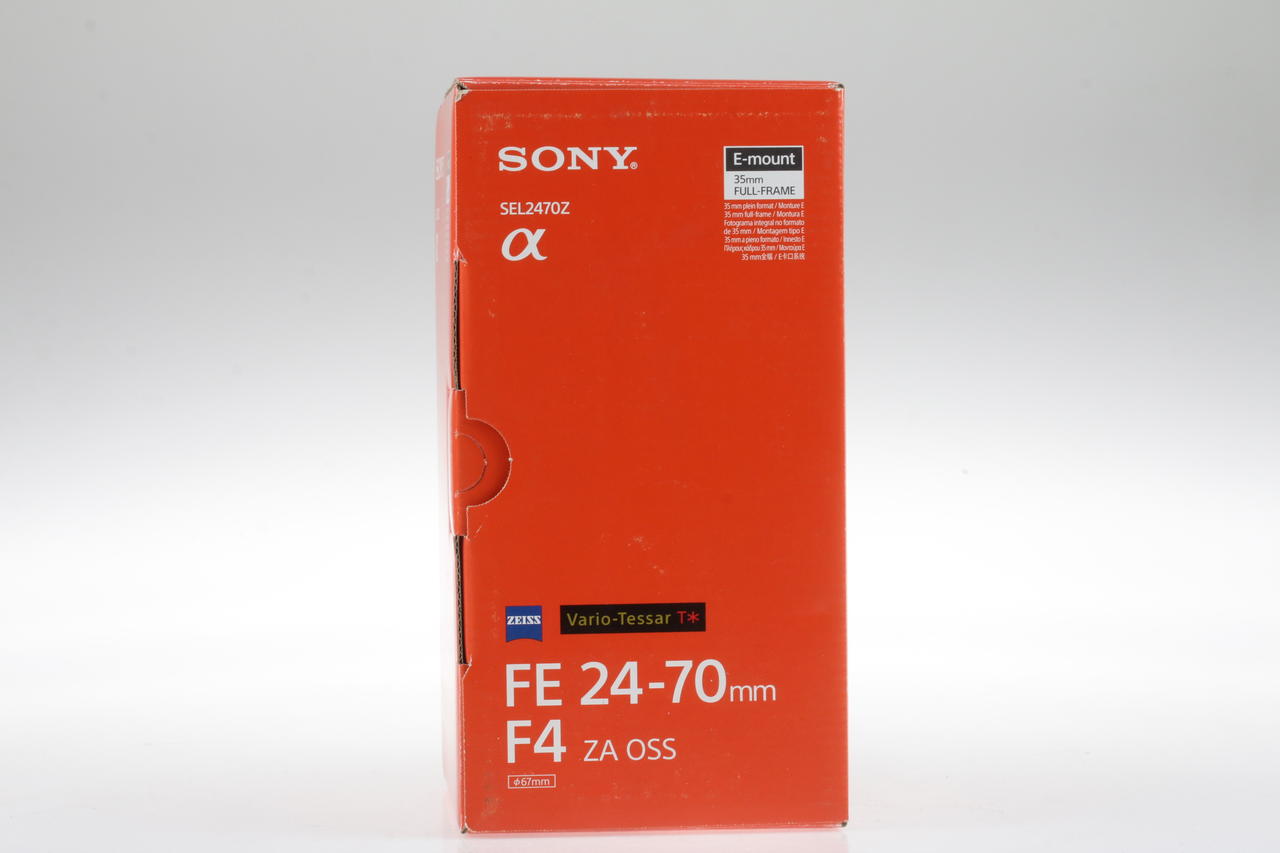 Sony Vario-Tessar T* FE 24-70mm f/4,0 ZA OSS - #0502683