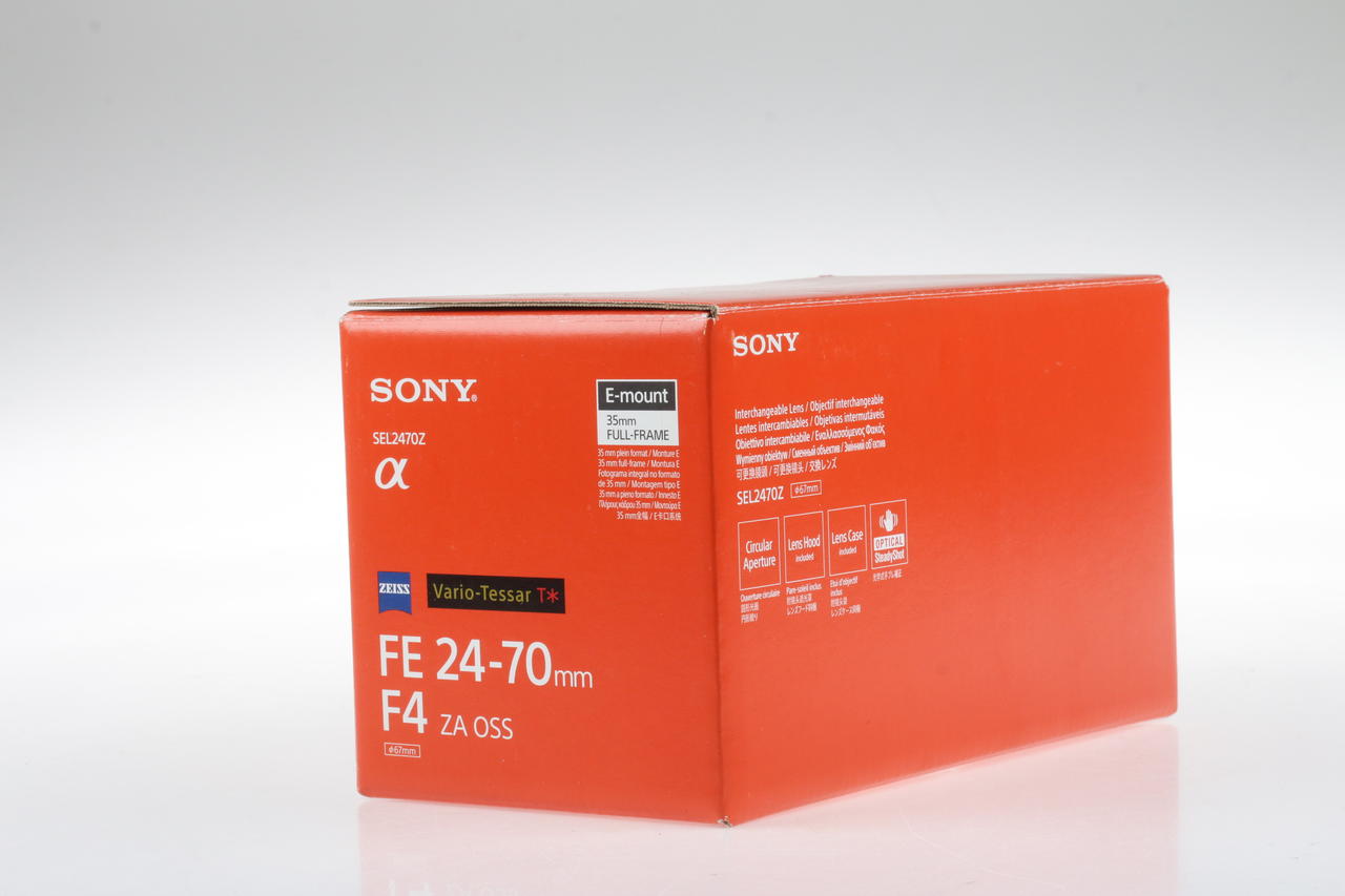 Sony Vario-Tessar T* FE 24-70mm f/4,0 ZA OSS - #0502683